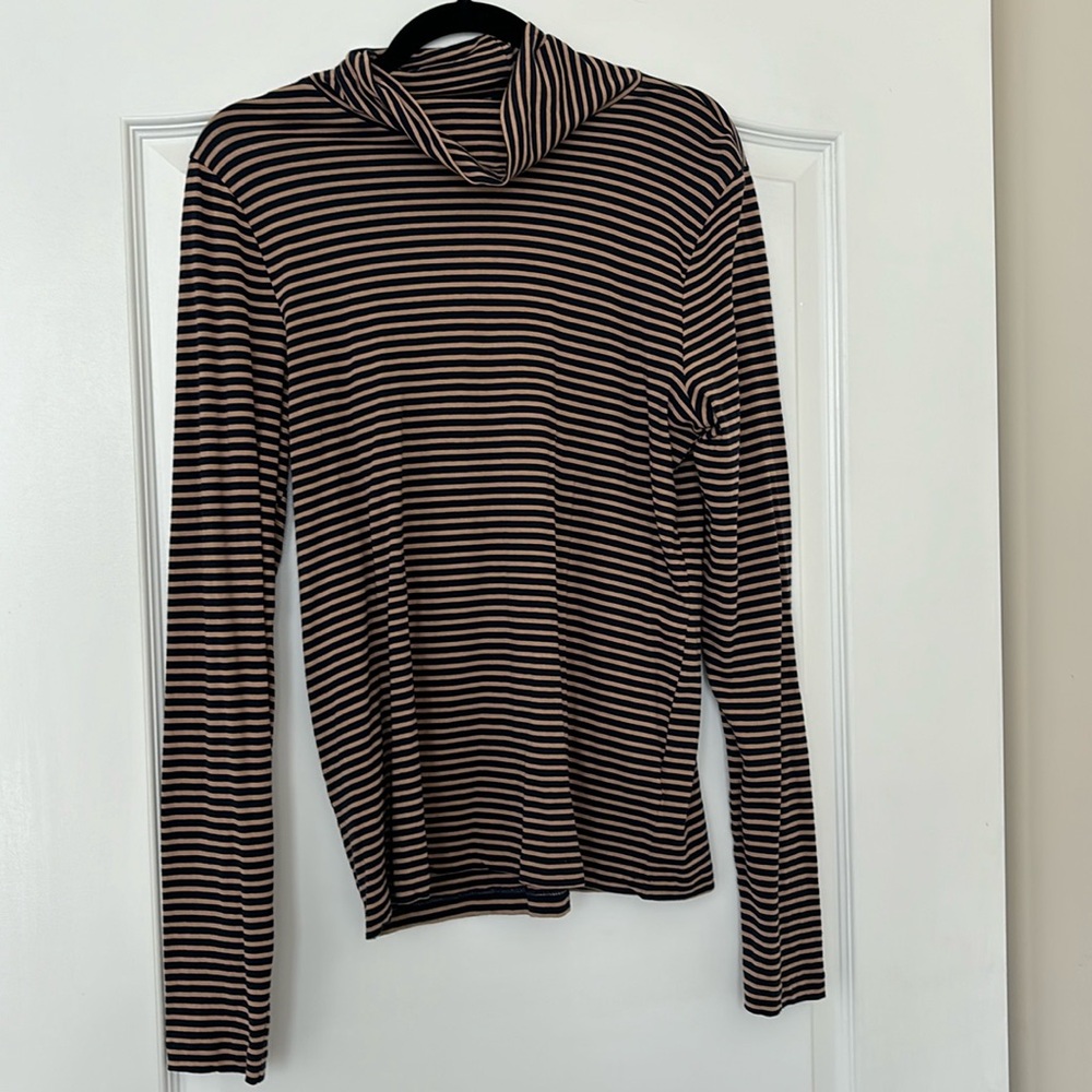 Jcrew striped turtleneck